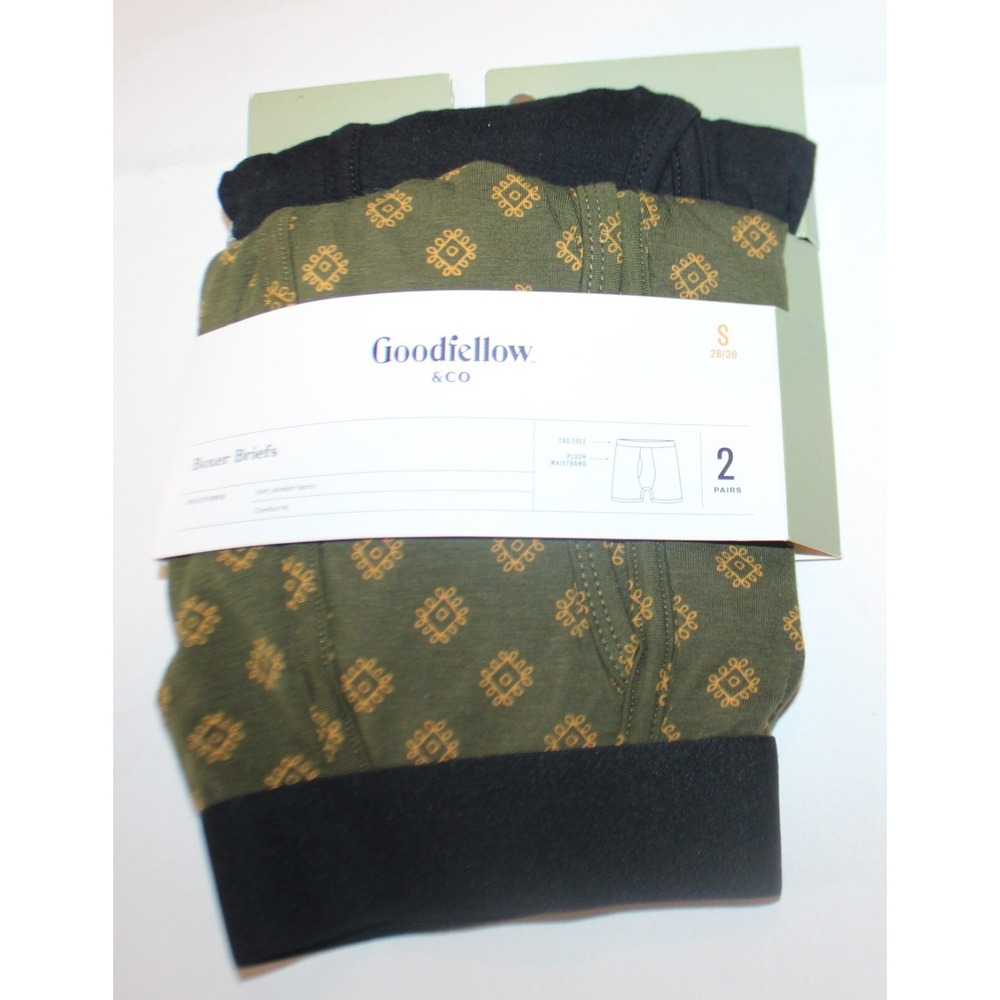 Goodfellow & Co Boxer Briefs Men's Small Multi Color 2pk NWT